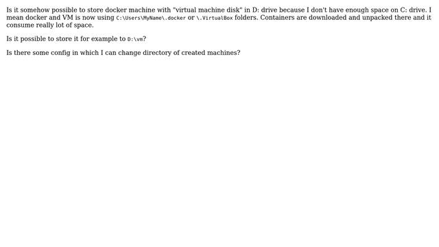 Docker machine, Virtual machine on D: drive on Windows 7 смотреть онлайн