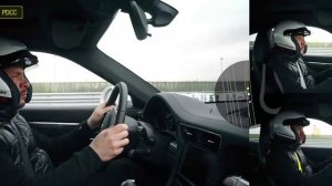 Porsche Dynamic Chassis Control (PDCC) put to the test in Leipzig