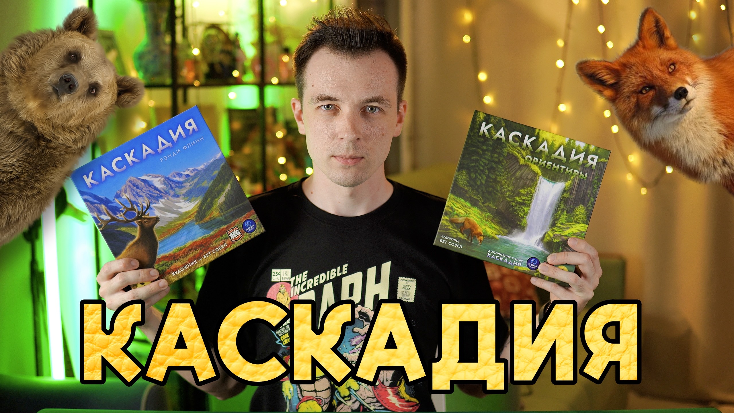 КАСКАДИЯ - ОБЗОР И ПРАВИЛА НАСТОЛЬНОЙ ИГРЫ!
