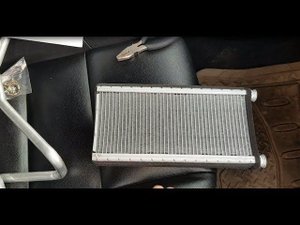 Замена салонного радиатора печки Ренж Ровер Спорт 4.4