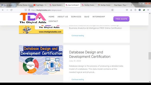 DevOps Free Certificate | Work From Home Internship with No Skills |Docker, Kubernetes Certificatio