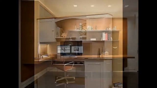 Computer Desk with Hutch For Home Office Desks смотреть онлайн