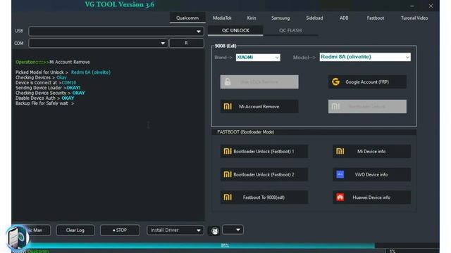 VG Tool v.3.6 | v.4.1 FREE version of the program for unlocking and flashing with practical example смотреть онлайн