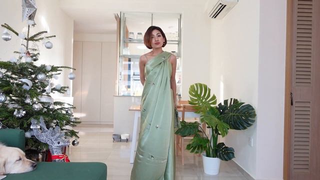 Basic Saree Drape Tutorial | Isha Borah смотреть онлайн