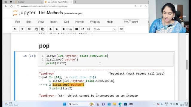 19. Python List - Part4-Methods
