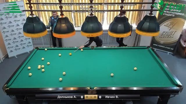 Долныков-Перегудов. Чемпионат Новосибирска по бильярду Русская пирамида. 26.06.2021 г. смотреть онлайн