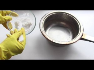 Забытое чудо-средство для очистки кухонной утвари от жира и грязи.
