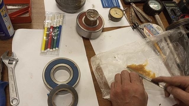 Подшипников ржавые. Подшипников ржавые