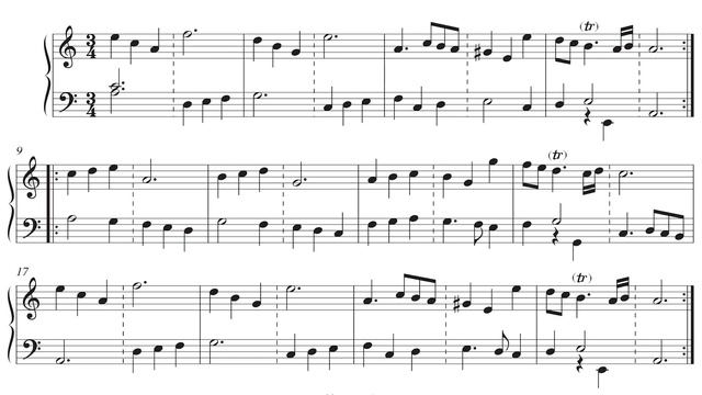 Beautiful Piano Pieces | Menuet in A Minor | Johann Krieger смотреть онлайн