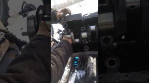 Как уложить коленвал на двигатель а41 дт  75