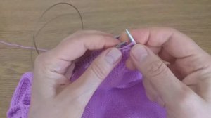 Детское платье спицами. Часть 5 мастер-класса.