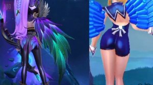 TOP SEXY GIRL MLBB / HOT BUNS / MIYA HOT SKINS MOBILE LEGENDS