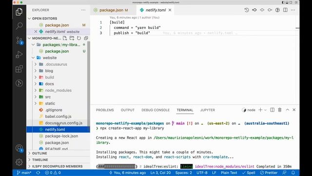 Deploy multiple websites for free! With Yarn Workspaces and Netlify смотреть онлайн