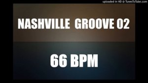 Nashville Groove 66 BPM - Drum Backing Track - Country 02