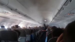 видео из салона упавшего самолета ту 154