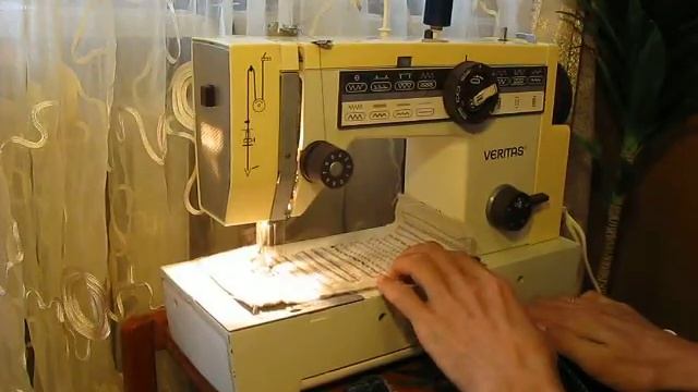 Sewing machine Швейная машина Veritas Веритас 8014/4143 test 2 смотреть онлайн