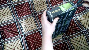 Распаковка упаковки с Видеокартой PALIT GEFORCE GTX 1050 TI - 4гб