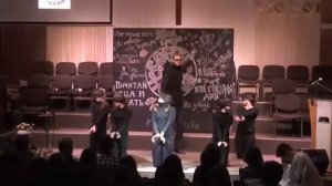 Христианская сценка. Понтомима."3" Christian Dram