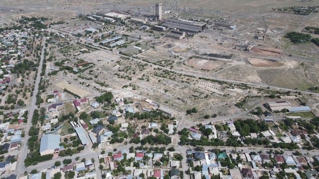 КЕНТАУ, Кентау с высоты птичего полета, Кентауский бассейн