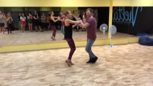 Bachata Demo by Laura & Eimantas 2018.08.08