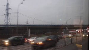 Вечерняя поездка из Климовска в Подольск на автобусе №35