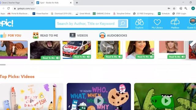 Epic! Books Tutorial смотреть онлайн