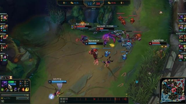 Русский геймер покоряет LoL! Топ моменты в Euw west и Russian сервер!