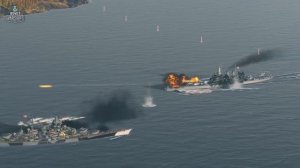 Линкор North Carolina  Армада World of WarshipsWorld of Warships WoWS  Официальный видео канал396