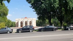 Uzbekistan Tashkent театр Навои  гостиница LOTTE   (Ташкент )