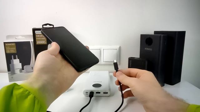 Оптимальный Повербанк Romoss 20000 mAh ? хит среди портативных аккумуляторов ? смотреть онлайн