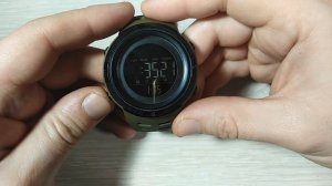 Часы SKMEI 1251/ОБЗОР,НАСТРОЙКА/Таймер обратного отсчета, секундомер, второй часовой пояс, будильни