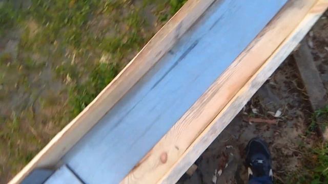 Как сделать ЛОТОК для приемки БЕТОНА своими руками