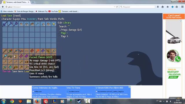 Como fazer para ter mais itens no Terraria ! смотреть онлайн