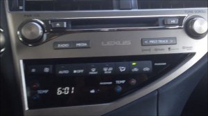 13 15 RX350 450h Climate Control