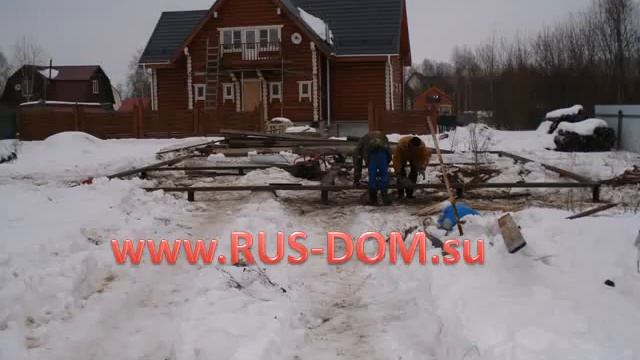 недорогой фундамент для деревянного дома смотреть онлайн