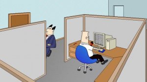 Dilbert: Screen Saver Collection (Dilbert at Work) (Delrina) (Windows 3.x) [1994]