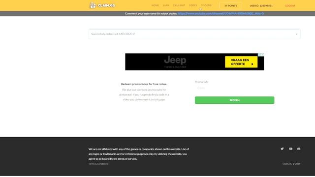 ROBLOX WEBSITE PROMO CODE GIVES FREE ROBUX! *WORKING 2020* (Roblox) смотреть онлайн