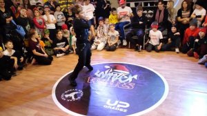 отбор до 2 лет #1014 vs bgirl Nyusha - брейкданс батл WINTER WARS 2020