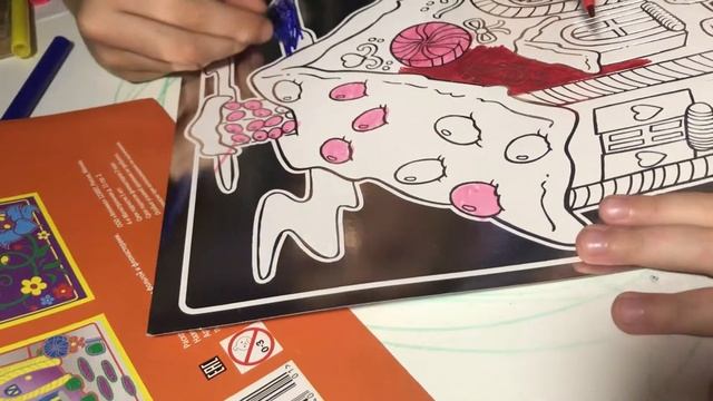 Учим цвета. Разукрашиваем картину. Цветной домик. Учим цвета для детей смотреть онлайн