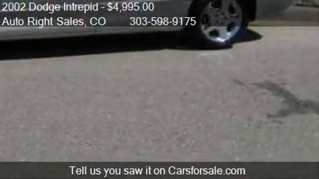 2002 Dodge Intrepid R/T - for sale in Commerce City, CO 8002 смотреть онлайн