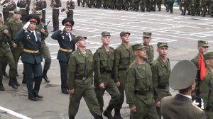 Присяга 20 июля 2013 года (видео). Прохождение торжественным маршем