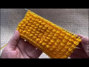 ✅Шикарный объемный узор- кукуруза