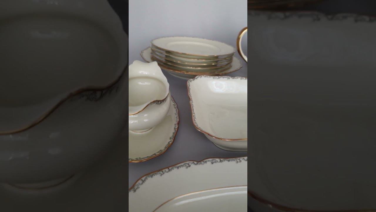Hutschenreuther столово чайный сервиз #фарфор #винтаж #посуда #находки #антиквариат #немецкийфарфор