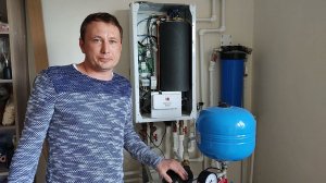 электрокотел с бойлером косвенного нагрева через фугас