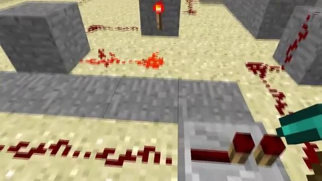 Minecraft поршневая ловушка / piston trap смотреть онлайн