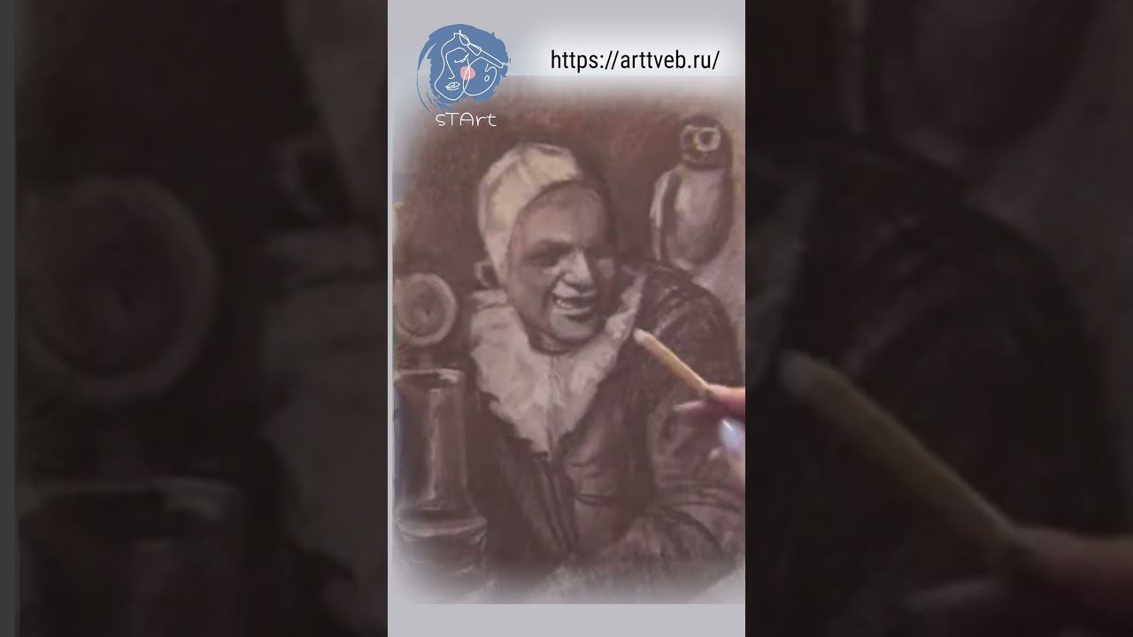 Не получается рисовать добрые лица - рубрика Вопрос-Ответ #shorts #урокипортрета
