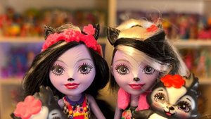 Энчантималс СЕСТРИЧКИ  Новинка 2022 ? Куклы Скунсы ? Enchantimals