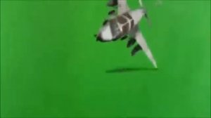 Самолёт падает | футаж