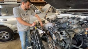 Land Cruiser 100 из бензина 2UZ в дизель 1HD!