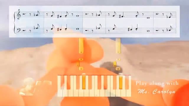 La Cumparsita - Tumbleweed Tango -- PlayNSimple (Synthesia) animated piano смотреть онлайн